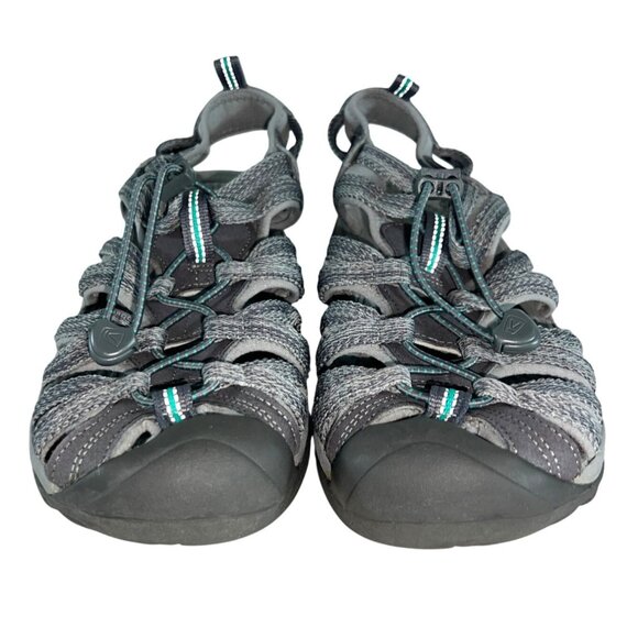 Keen Womens Clearwater CNX Sandals Grey Size 9.5 Outdoor Anti-Odor Lightweight - Picture 2 of 11
